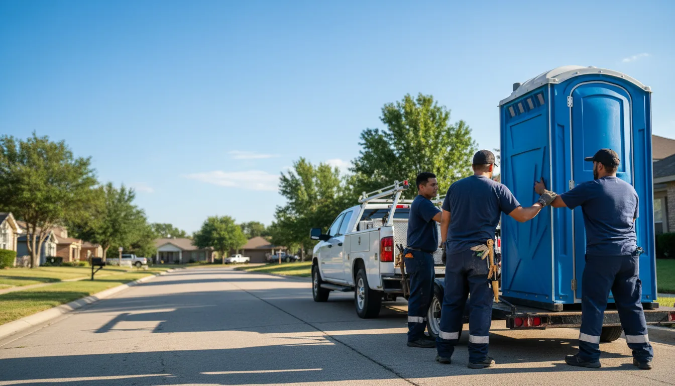 Portable Toilet Rental in Leona, TX near me
